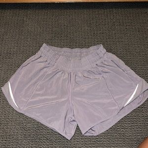 Lululemon Deep Purple Hotty Hot Shorts 2.5”